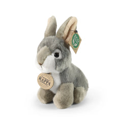 Rappa - Exclusive Eco - Friendly Plush Sitting Rabbit - Stuffed Animals - Age +0M - RAP - ECO - BUNNY - GR - 16 - 69525208