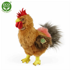 Rappa - Plush rooster 33 cm ECO-FRIENDLY - Stuffed Animals
