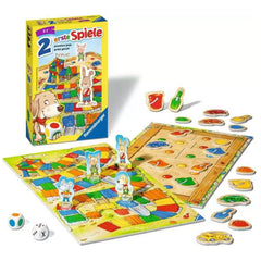 Ravensburger - 2 Erste Spiele - Board Game - Multi-Language Instructions