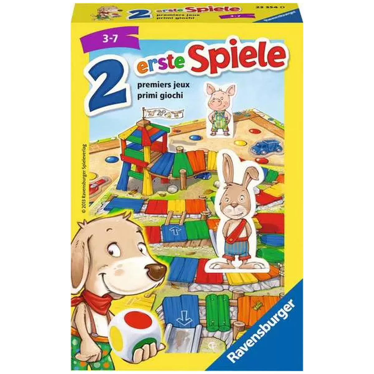 Ravensburger - 2 Erste Spiele - Board Game - Multi-Language Instructions