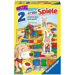 Ravensburger - 2 Erste Spiele - Board Game - Multi-Language Instructions
