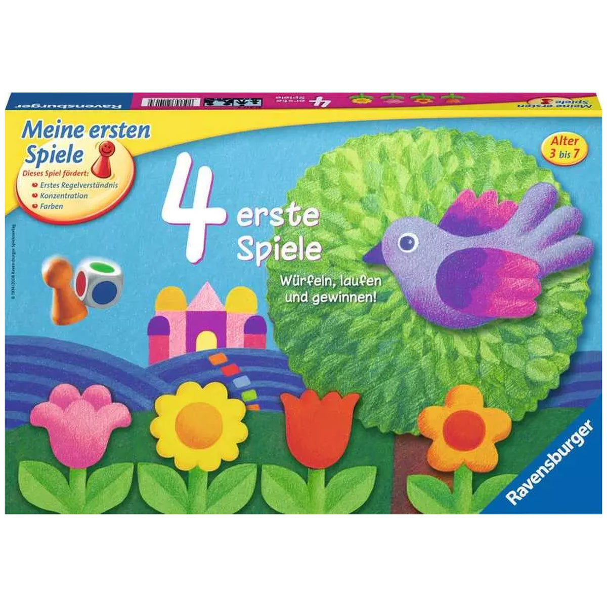 Ravensburger - 4 Erste Spiele - Board Game - German Edition