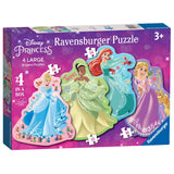 Ravensburger 4 in 1 Disney Princess Puzzle 10 - 12 - 14 - 16 Pieces