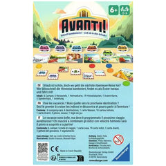 Ravensburger - Avanti! - Board Game - Multi-Language Instructions