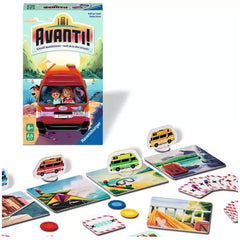 Ravensburger - Avanti! - Board Game - Multi-Language Instructions