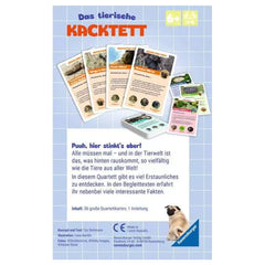 Ravensburger - Board Games - Das Tierische Kacktett - Educational Play - 6-99 Yrs
