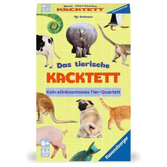 Ravensburger - Board Games - Das Tierische Kacktett - Educational Play - 6-99 Yrs