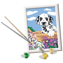 Ravensburger - Creart Dalmatian With Flowers - Painting By Numbers - Arts & Crafts