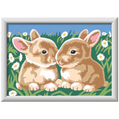 Ravensburger - Creart Fluffy Bunnies - Painting By Numbers - Arts & Crafts