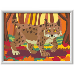 Ravensburger - Creart Lynx In The Woods - Painting By Numbers - Arts & Crafts