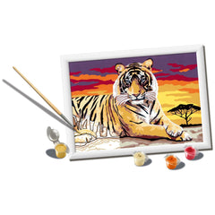 Ravensburger - Creart Majestic Tiger - Painting By Numbers - Arts & Crafts