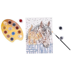 Ravensburger - Creart Stable Friends - Painting By Numbers - Arts & Crafts