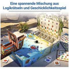 Ravensburger - Die Logik-Piraten - Board Game - German Edition