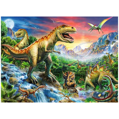 Ravensburger - Dinosaurs - With The Dinosaurs - 100 Pieces - Puzzles