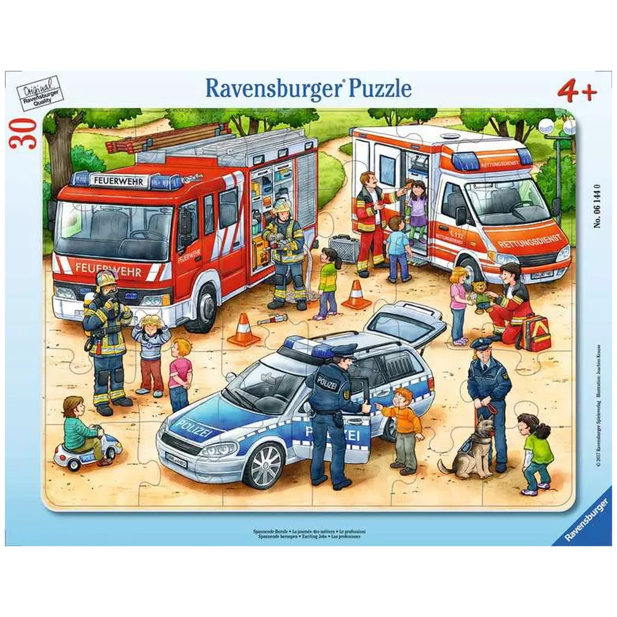 Ravensburger - Exciting Jobs - 30 Pieces - Puzzles