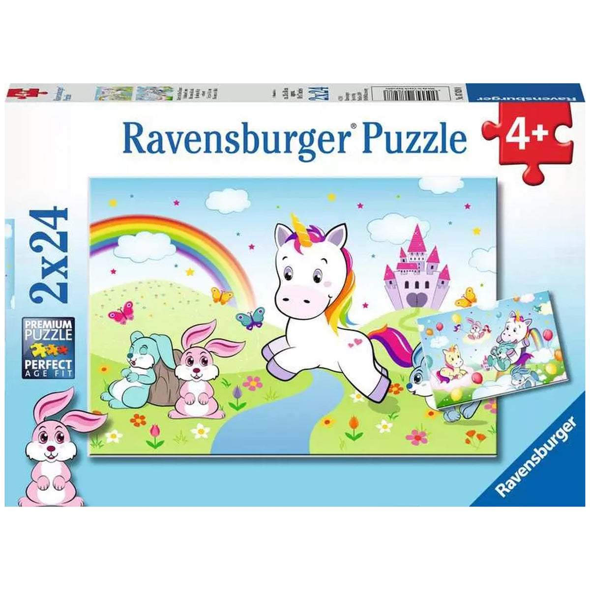 Ravensburger - Fairytale Unicorn - 2x24 Pieces - Puzzles