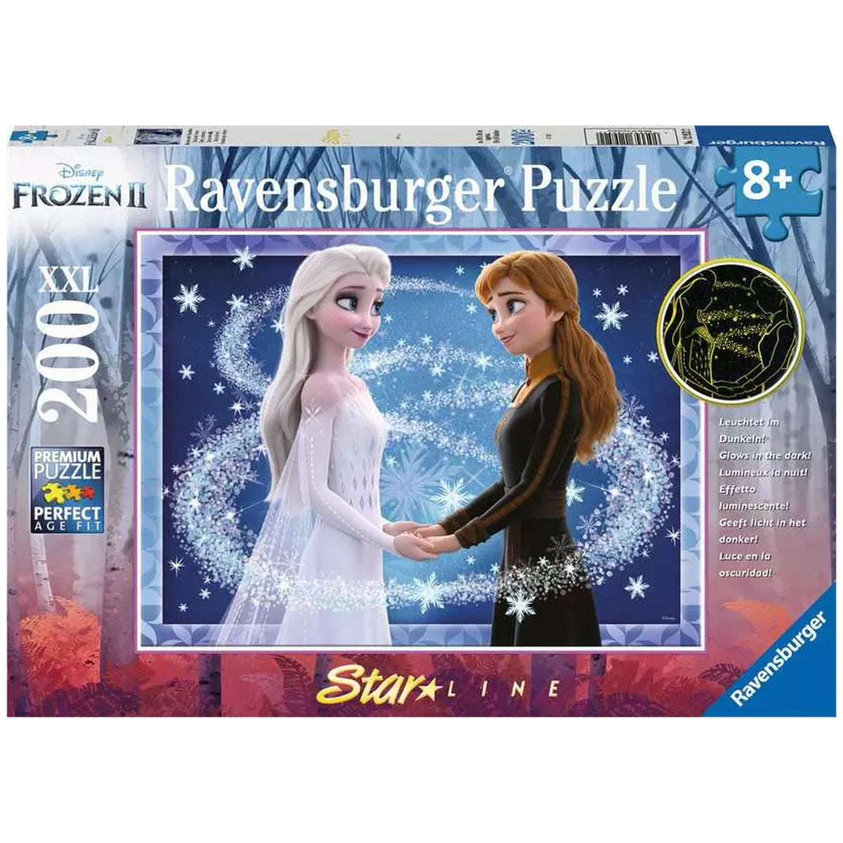 Ravensburger - Frozen - Adorable Sisters - 200 Pieces - Puzzles