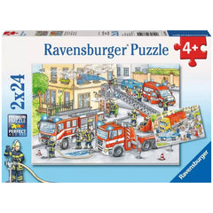 Ravensburger - Heroes In Action - 2x24 Pieces - Puzzles