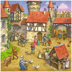 Ravensburger - Knights Tournament In The Middle Ages - 3x49 Pieces - Puzzles