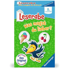 Ravensburger - Leserabe-Was-magst-du-lieber-Card-Game