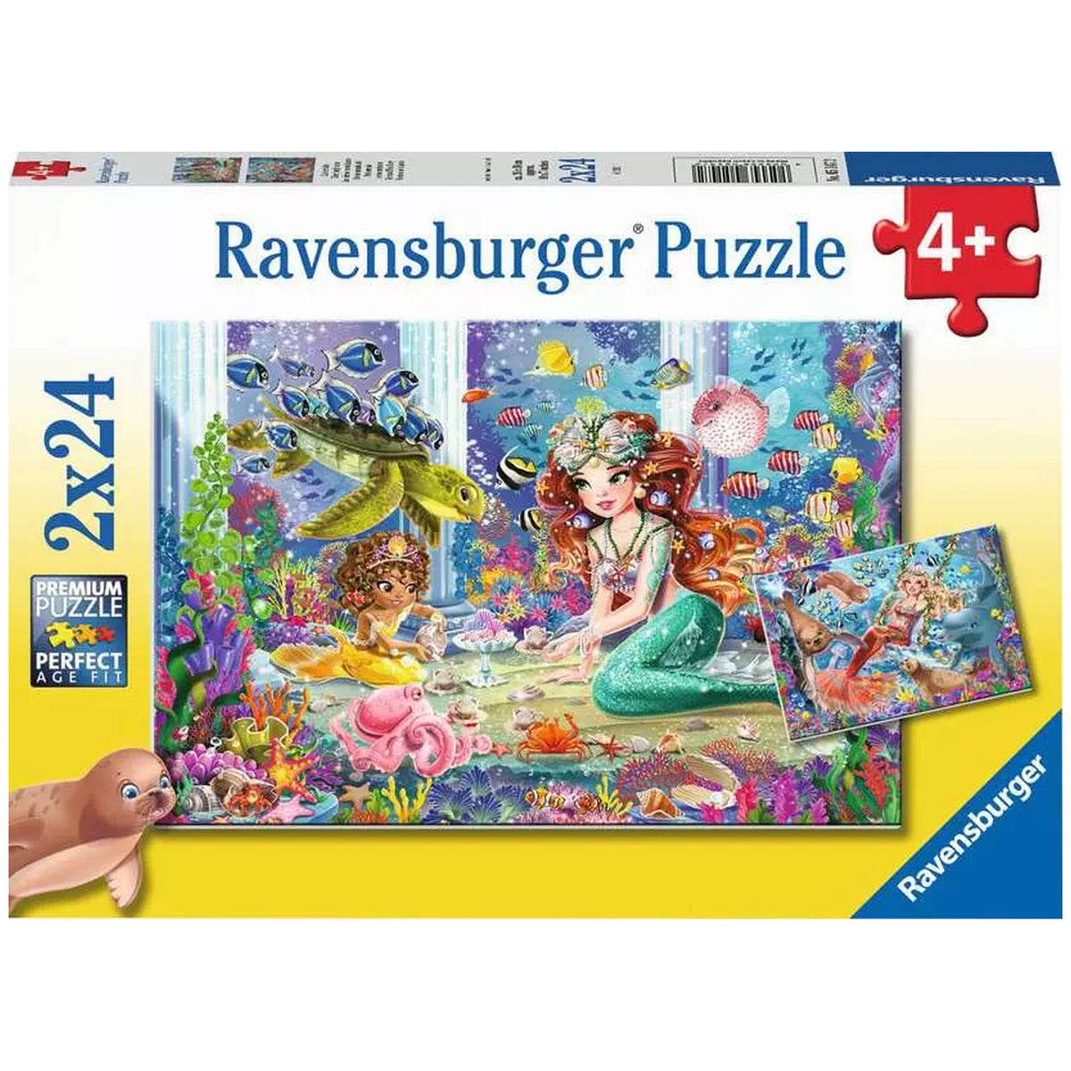 Ravensburger - Magical Mermaids - 2x24 Pieces - Puzzles