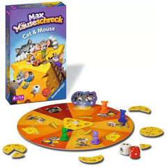 Ravensburger - Max Mauseschreck - Board Game - Multi-Language Instructions