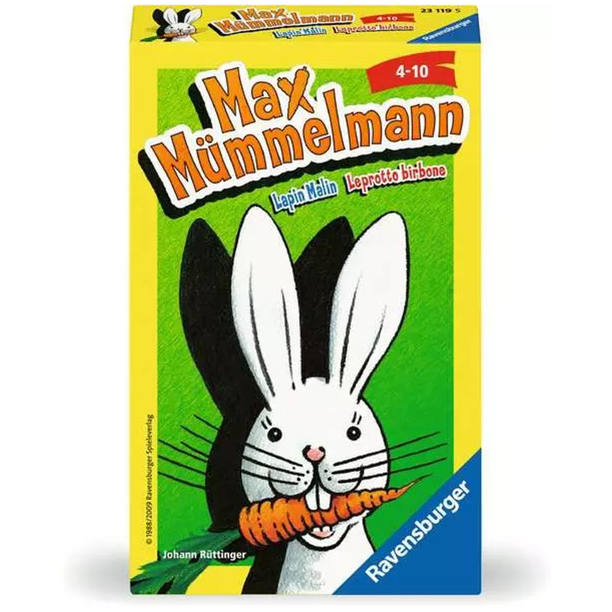 Ravensburger - Max Mummelmann - Board Game - Multi-Language Instructions