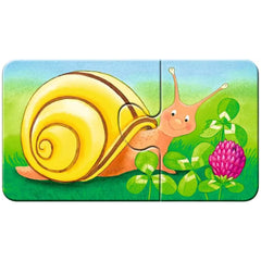 Ravensburger - My First Puzzles - Animals In The Garden - 9X2 Pieces - Puzzles