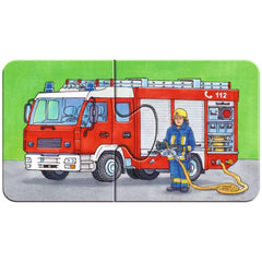 Ravensburger - My First Puzzles - Emergency Vehicles - 9X2 Pieces - Puzzles