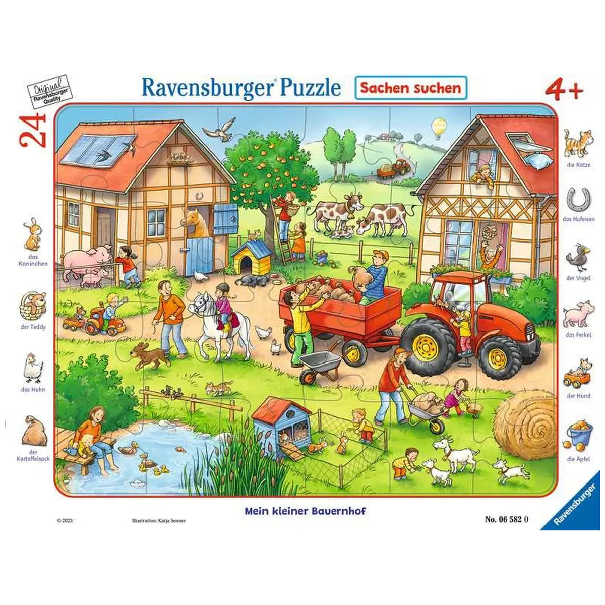 Ravensburger - My Little Farm - 24 Pieces - Puzzles
