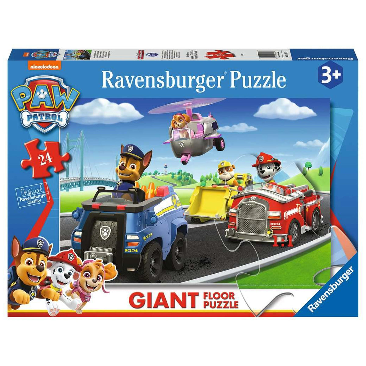 Ravensburger - Paw Patrol - 24 Pieces - Giant Floor Puzzle