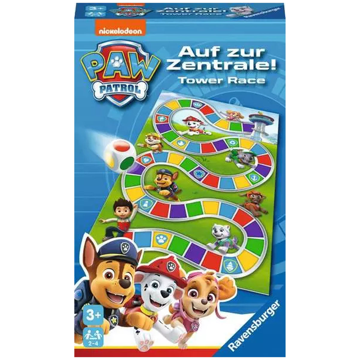 Ravensburger - Paw Patrol - Auf zum Hauptquartier - Brettspiel - Mehrsprachige Anleitung