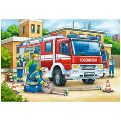 Ravensburger - Police And Fire Brigade - 2x12 Pieces - Puzzles