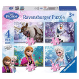 Ravensburger Puzzle 4 in 1 Frozen 12- 16 - 20 - 24 Pieces