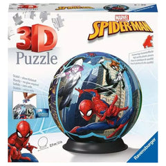 Ravensburger - Puzzle - Ultimate Spider-Man 3D Ball - 72pcs - 6-99 Years
