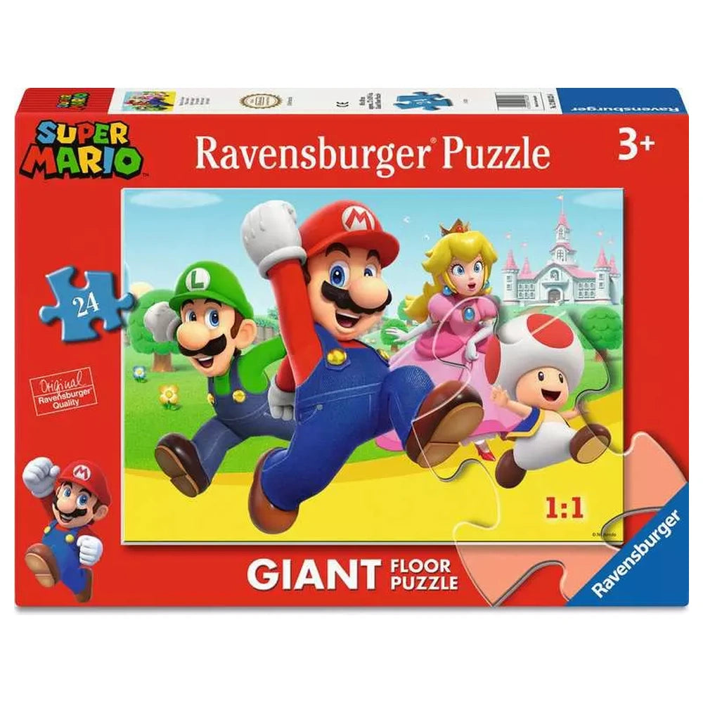 Ravensburger - Puzzles - Super Mario Giant Floor Puzzle - 3 Years - Educational Play