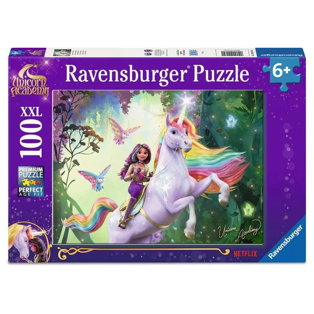 Ravensburger - Puzzles - Einhorn-Akademie 100 XXL Teile Puzzle - Pappe - 6+ Jahre