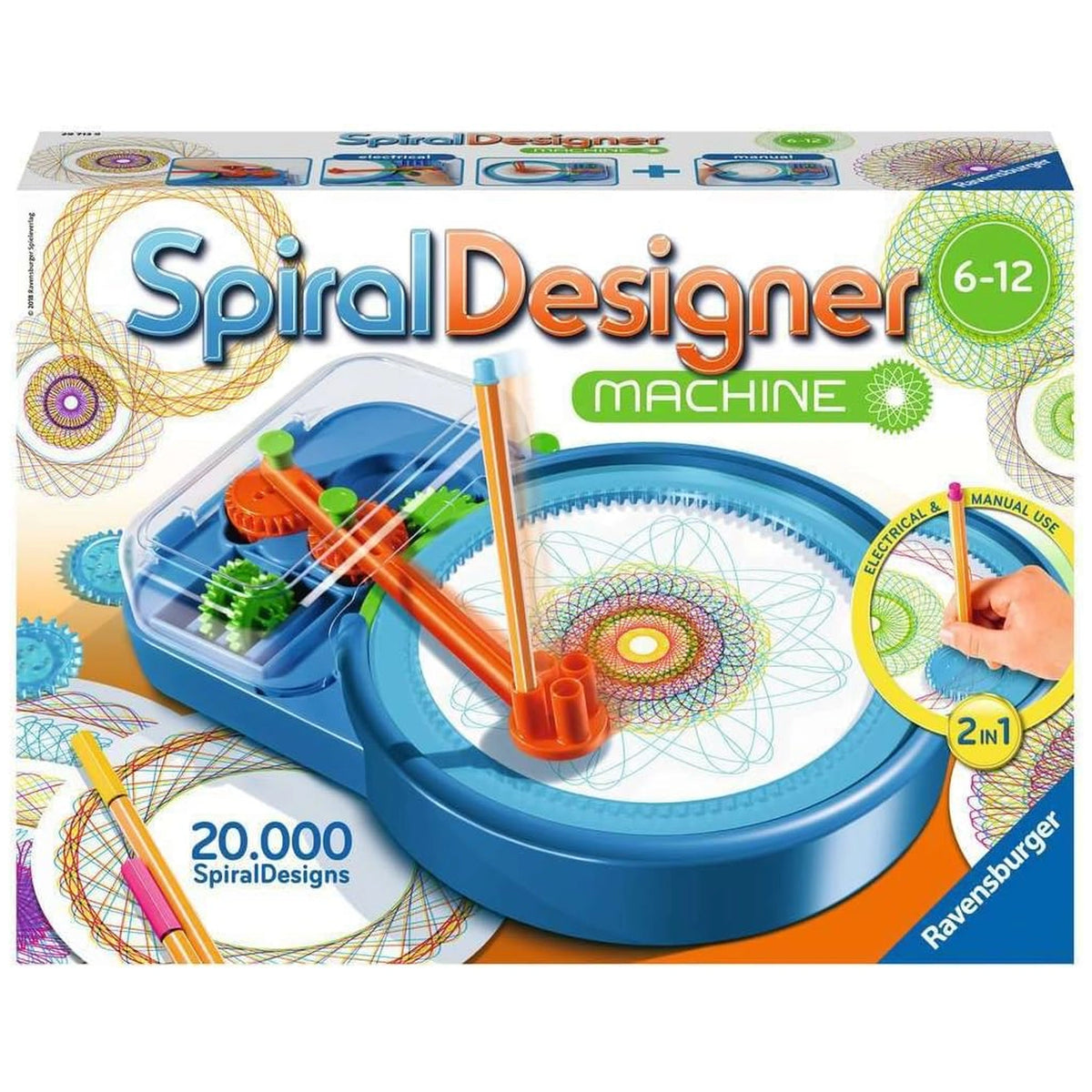 Ravensburger - Spiral Designer Maschine 2 In 1 - Basteln & Kunst