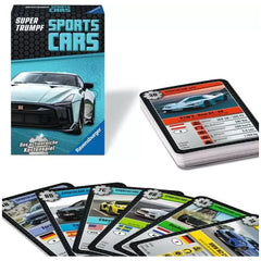 Ravensburger - Super Trump Sports Cars - Board Game - German Edition