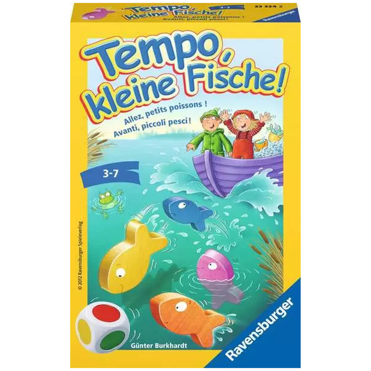 Ravensburger - Tempo, Kleine Fische! - Board Game - Multi-Language Instructions