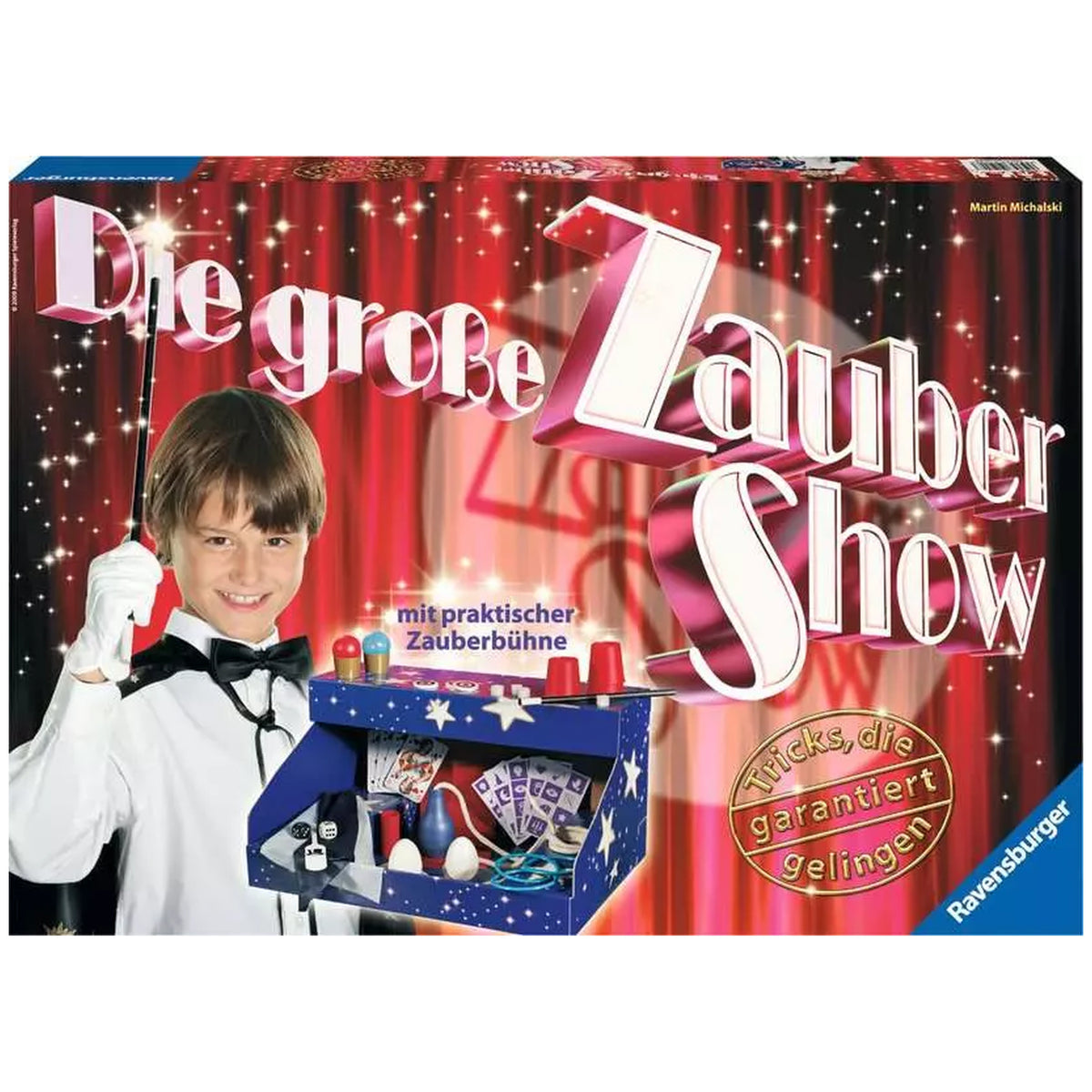 Ravensburger - The Big Magic Show - Toy Magic Playset - Multi-Language Instructions