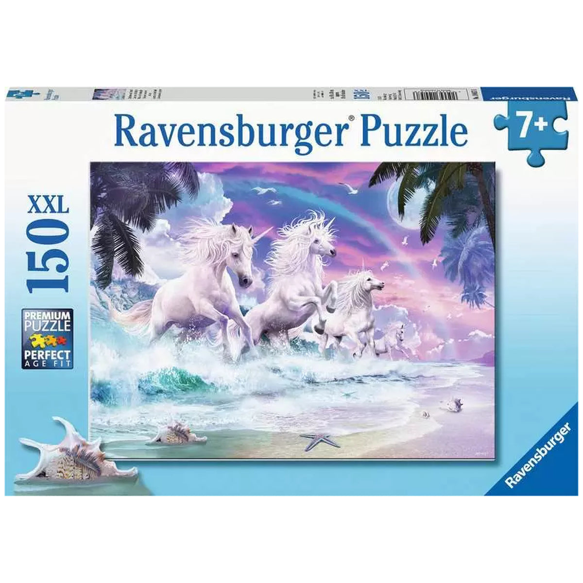 Ravensburger - Unicorns On The Beach - 150 Pieces - Puzzles