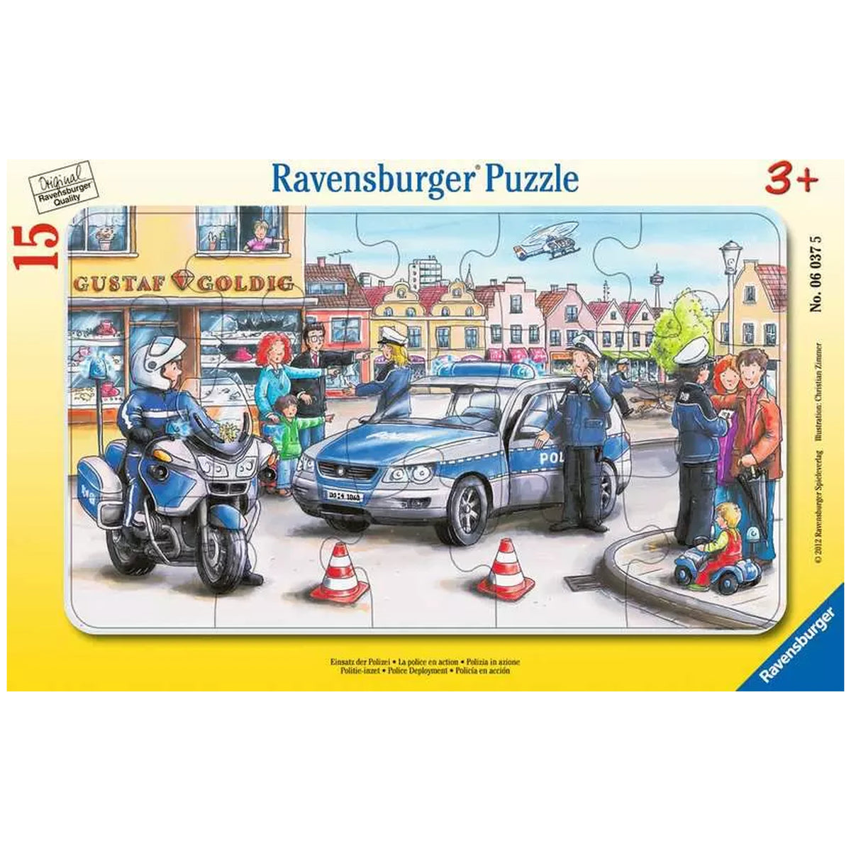 Ravensburger - Utilisation de la police - 15 pièces - Puzzles