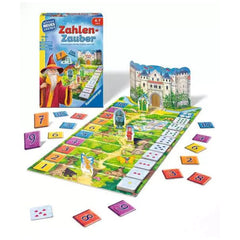 Ravensburger - Zahlen-Zauber - Brettspiel - Deutsche Ausgabe