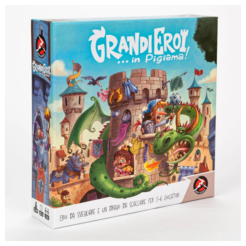 Red Glove - Grandi Eroi in Pigiama - Giochi da Tavolo - 3+ - RG2025 - Edizione Italiana