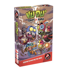 Red Glove - Vudù: Comics Vs Manga Board Game Expansion Ages 8+ - Hilarious Comic & Anime Spell Expansion for 2-8 Players with 32 New Curse Cards - RG20851 - Italian Edition