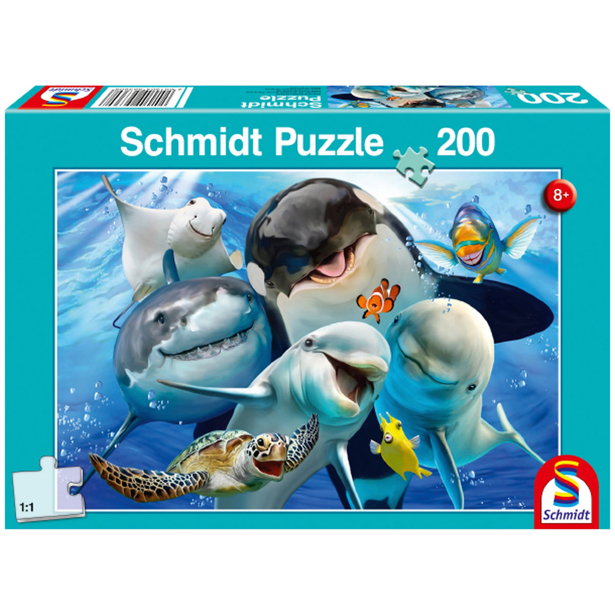 SCHMIDT SPIELE - Underwater friends 200 Pcs Children’s puzzles - Puzzles