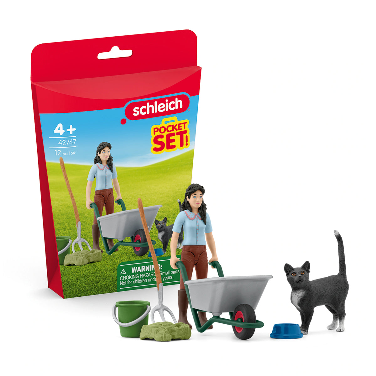 Schleich - Ensemble de poche Farm World - Jeux de société