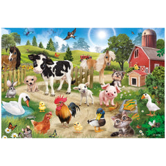 Schmidt Spiele - Animal Club – Farm Animals 60 Pcs - Puzzles