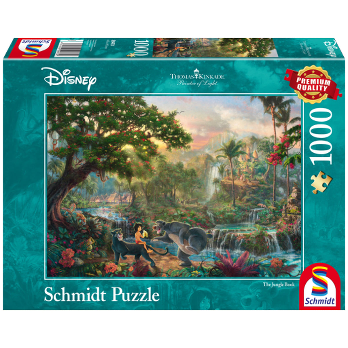 Schmidt Spiele - Disney Dschungelbuch 1000 Teile - Puzzles